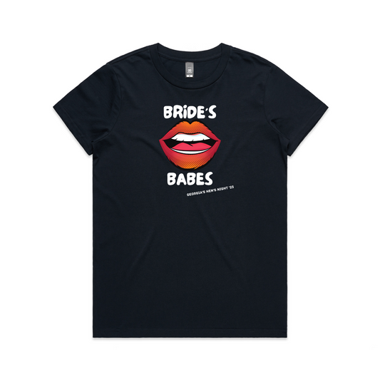 Kiss Me - Bride's Babes Tshirt